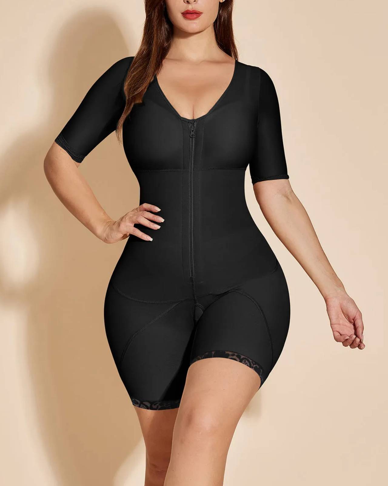 كامل الجسم الكولومبي المشدات ا - مراجعة Shapewear Bodysuit Firm وسعره
