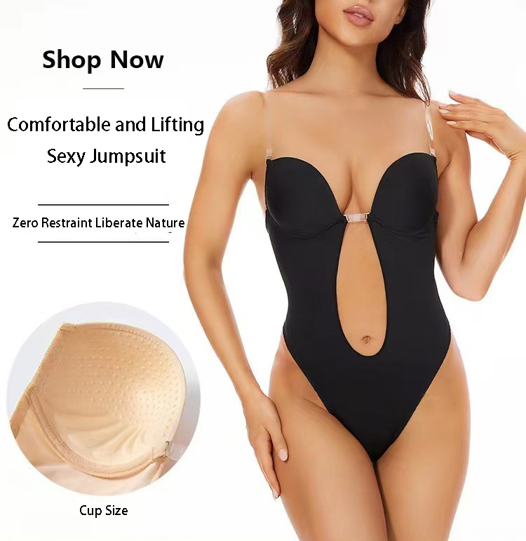 مكافحة الانزلاق الغراء الخلفي  - مراجعة Shapewear Bodysuit Firm وسعره