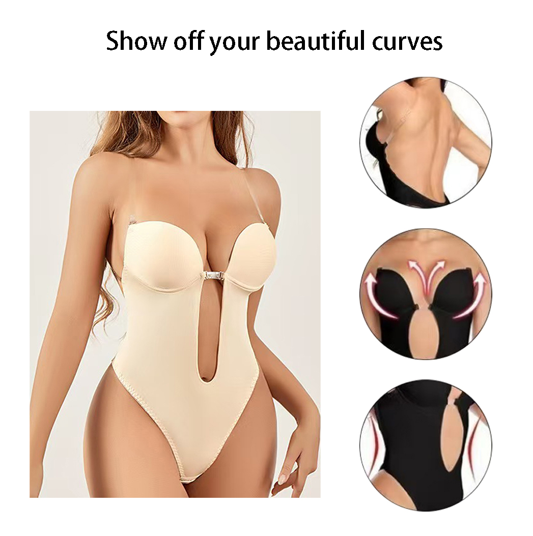 مكافحة الانزلاق الغراء الخلفي  - مراجعة Shapewear Bodysuit Firm وسعره